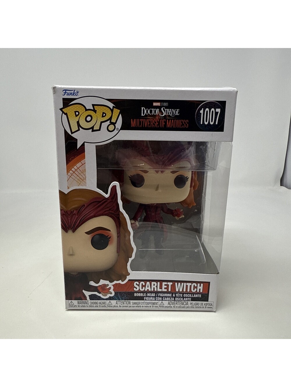 Scarlet Witch Funko Pop Doctor Strange Multiverse of Madness #1007 Marvel Figure